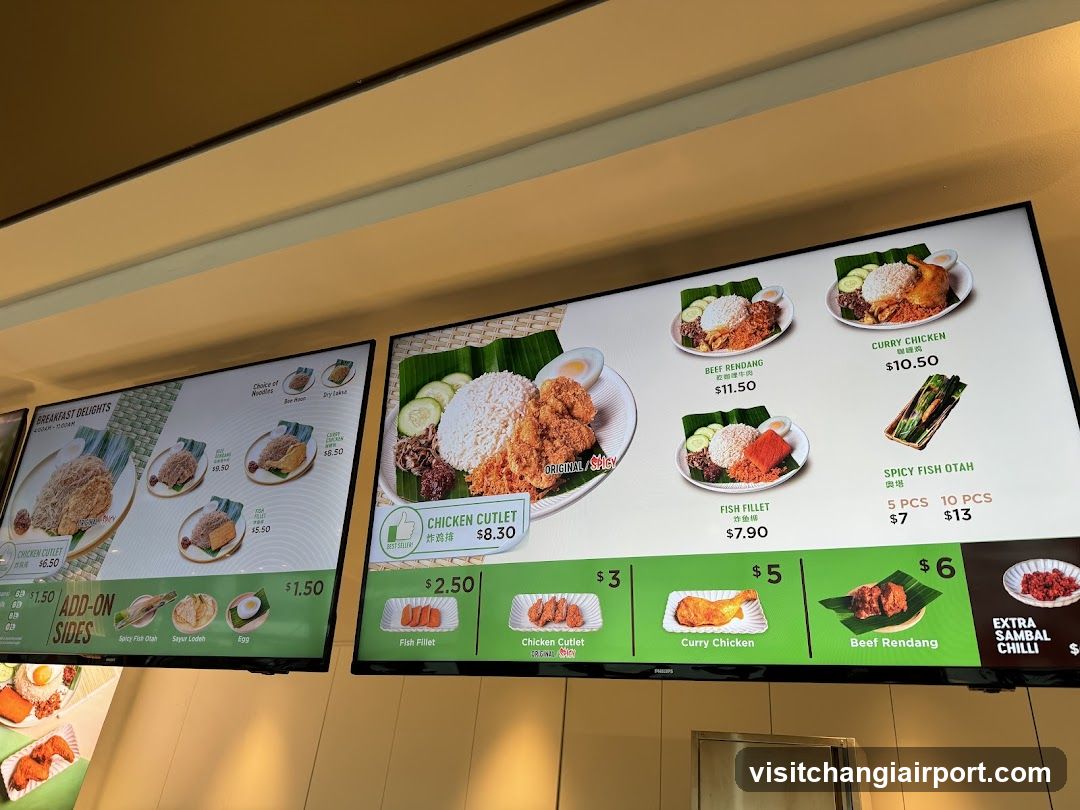 Breakfast Menu Board