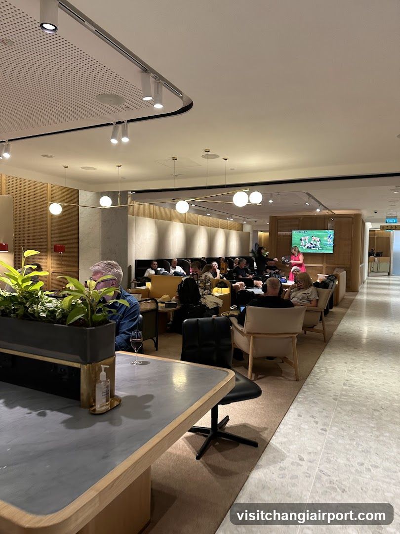 Aircraft Lounge Interior