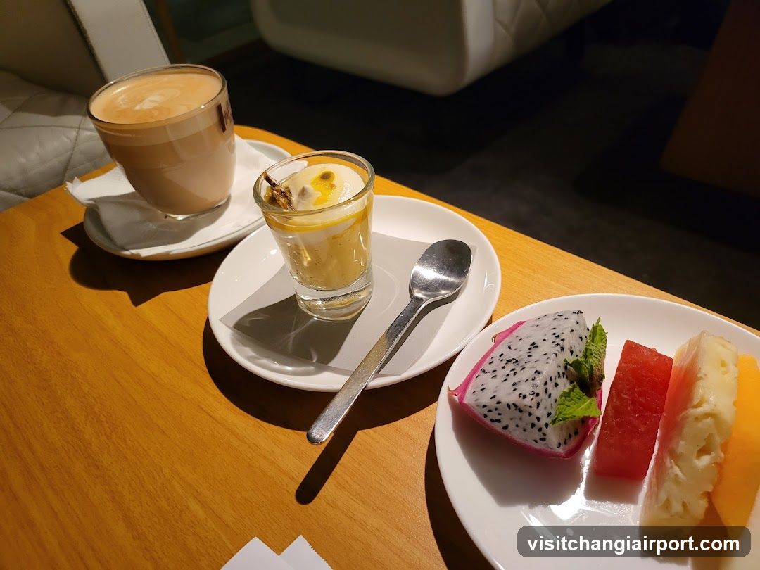 Coffee and Dessert Spread