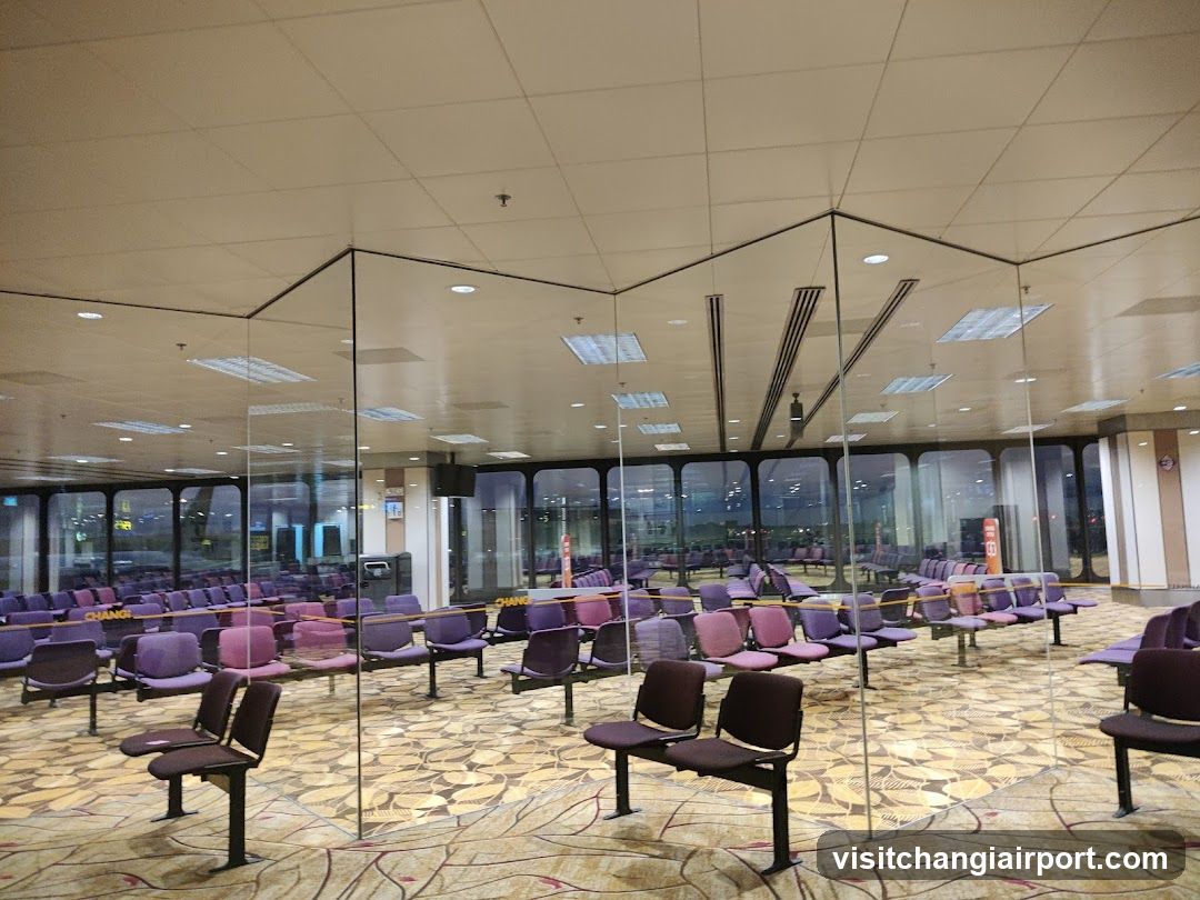 Airport Waiting Area Interior