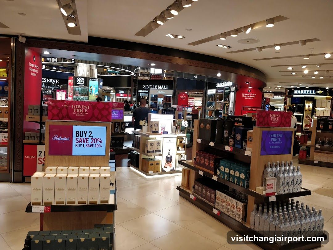 Alcohol Store Interior Display