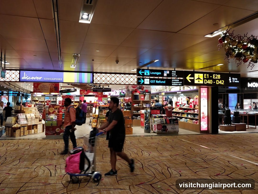 Airport Duty Free Shopping Area