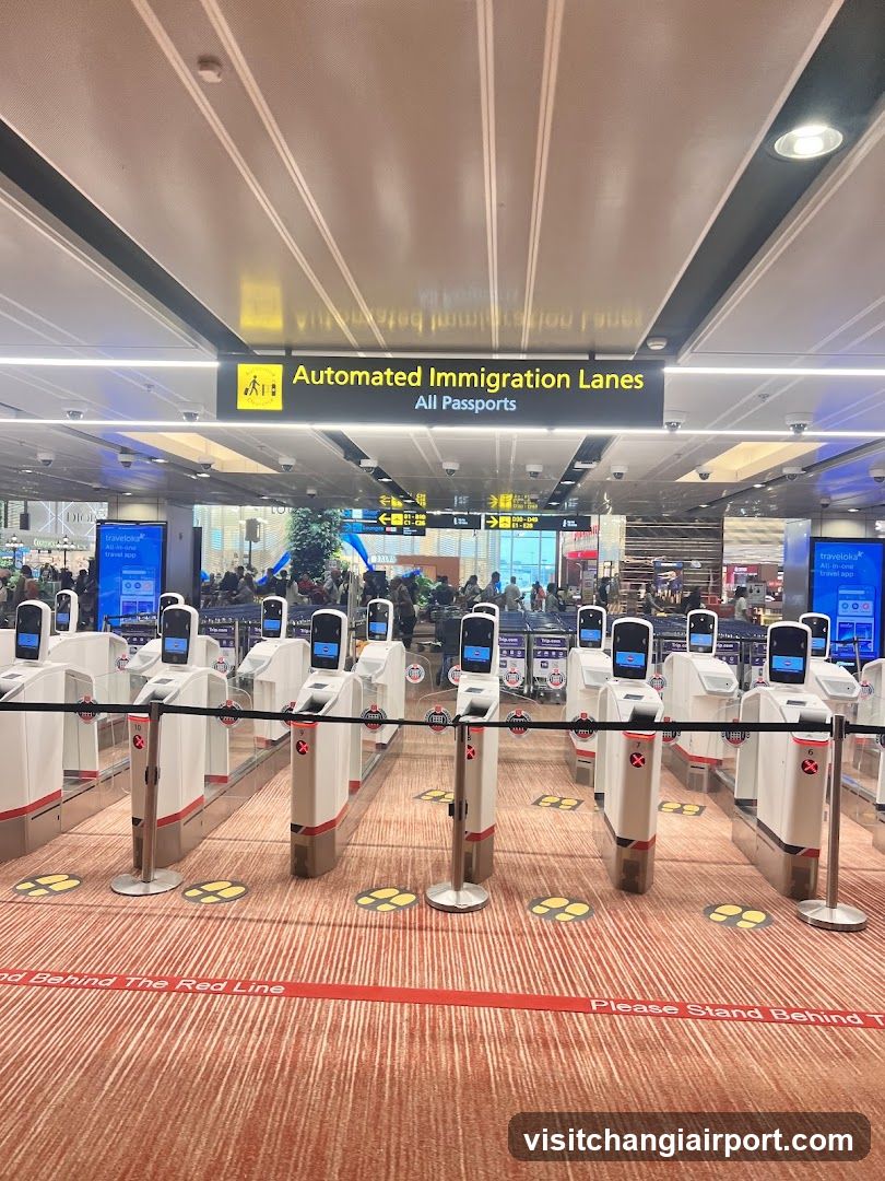 Automated Immigration Lanes