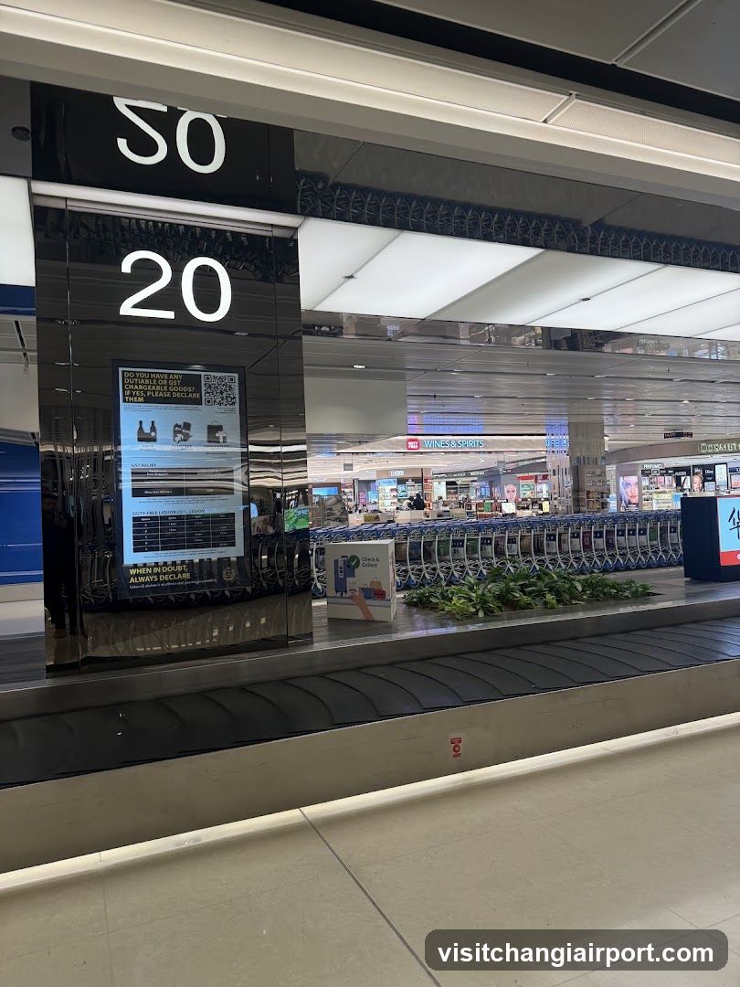 Airport Baggage Claim Area