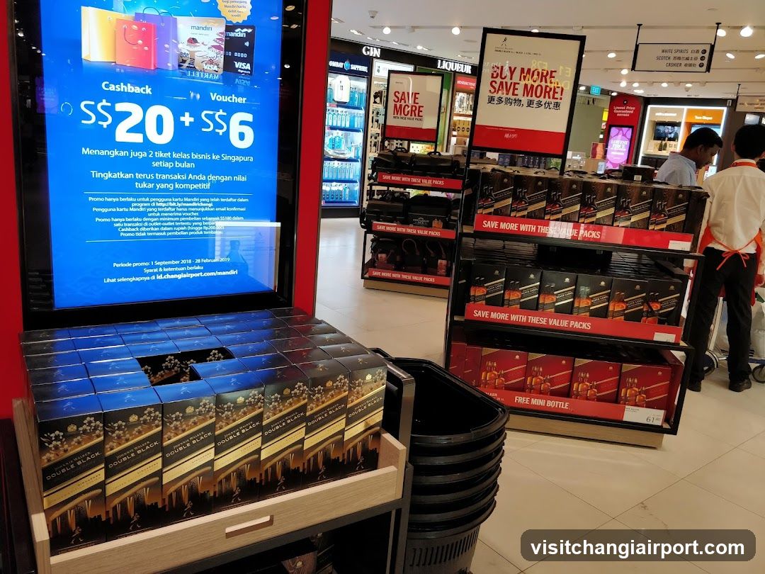 Cashback Voucher Display in Store