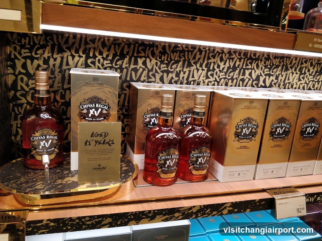 Chivas Regal XV Whisky Display