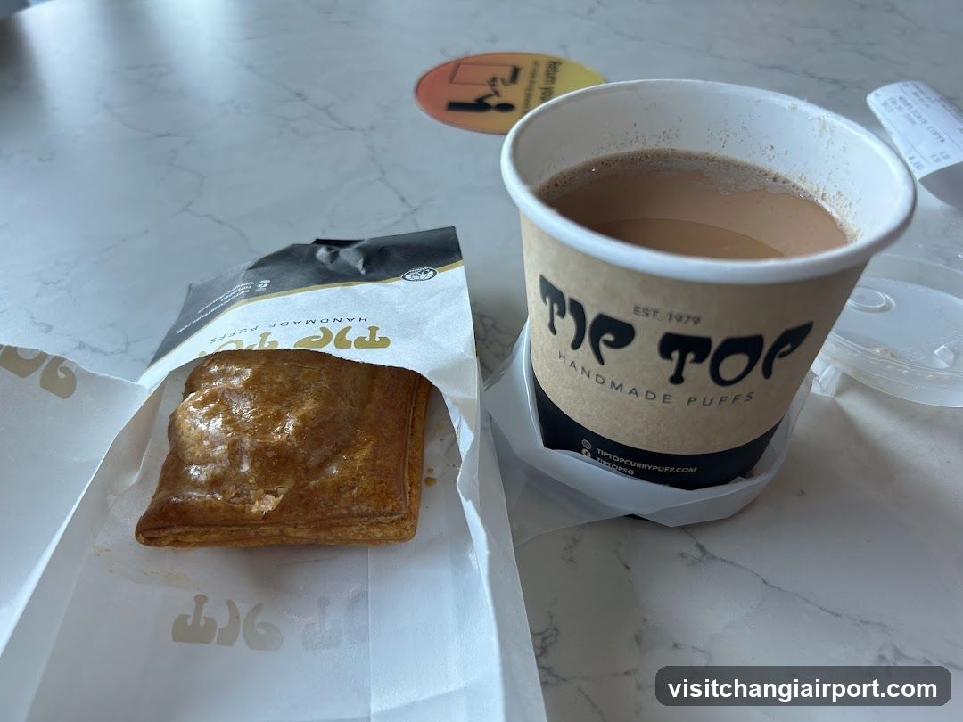 Tip Top Curry Puff @ T1 Transit