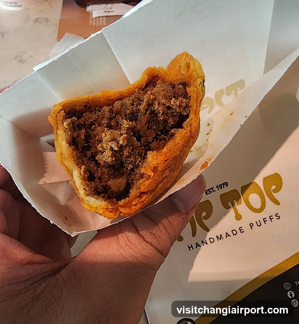 Handheld Food Item in Packaging