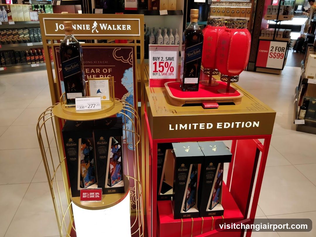 Johnnie Walker Limited Edition Display