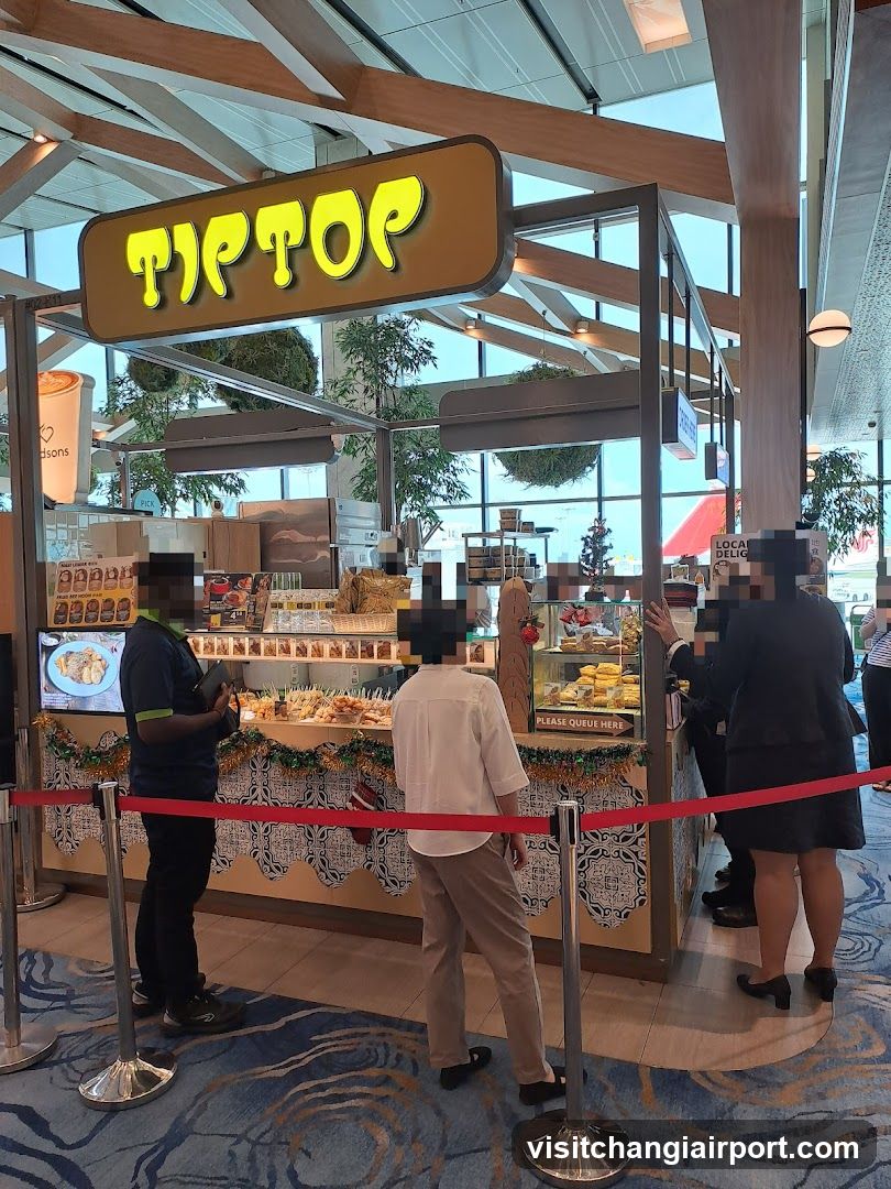Tiptop Food Stall Interior View