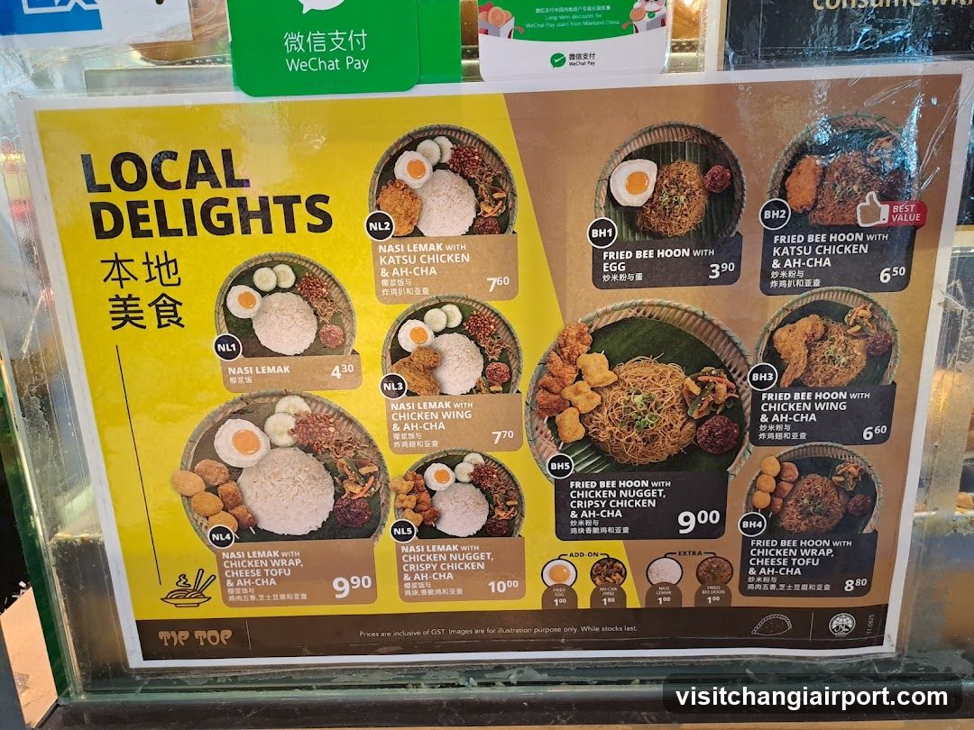 Local Delights Menu Board