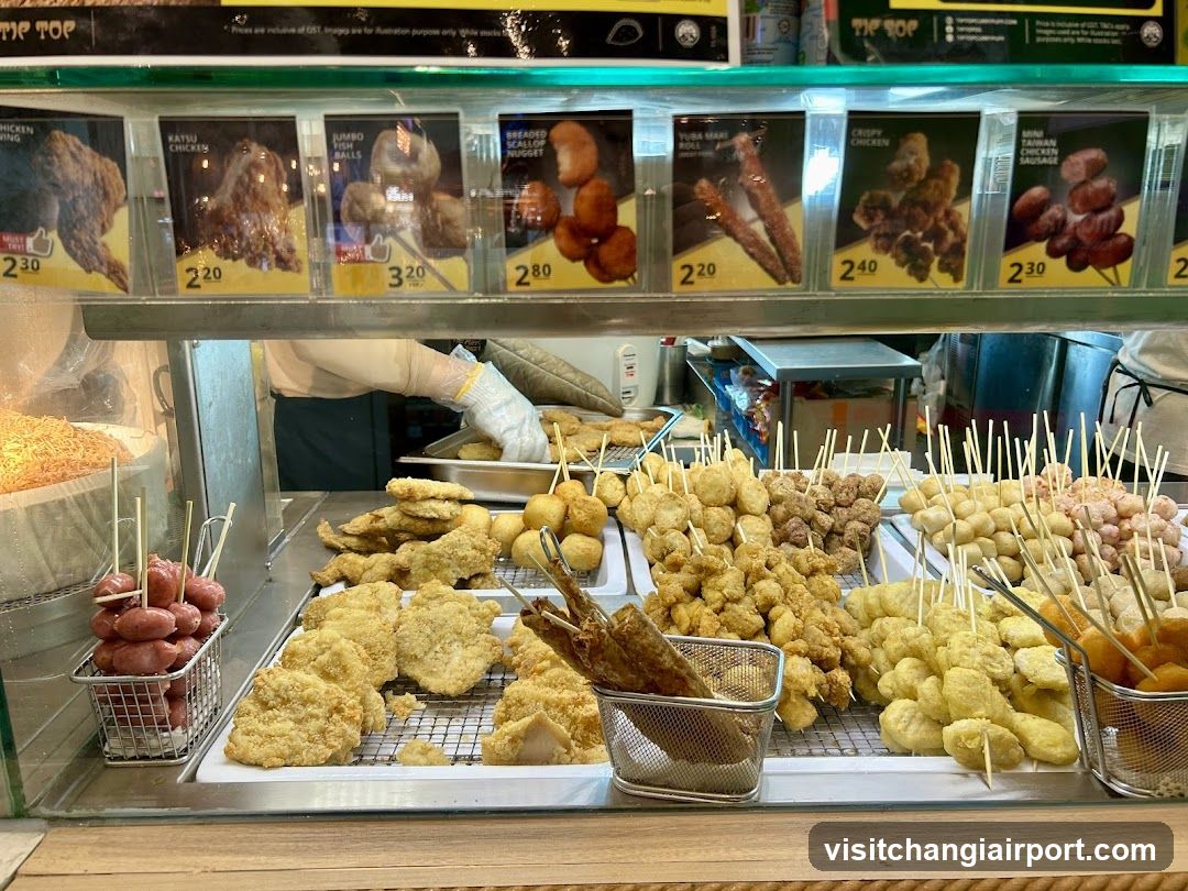 Fried Food Display