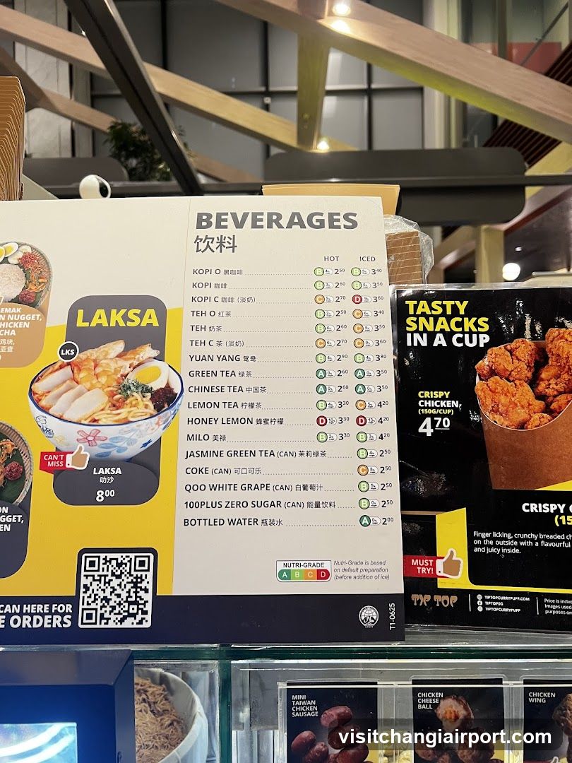 Beverages Menu Board