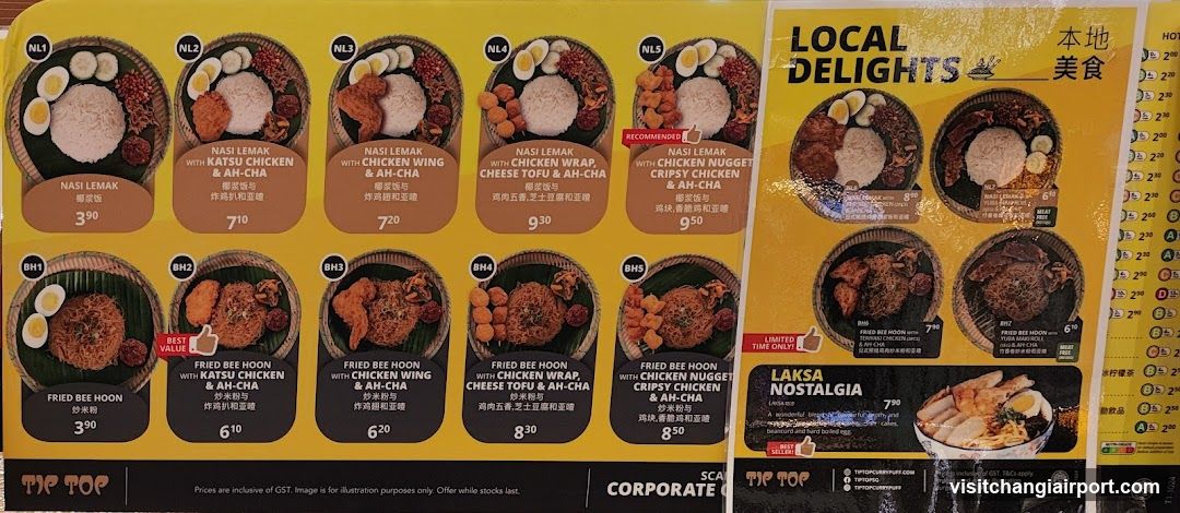 Local Delights Menu Board