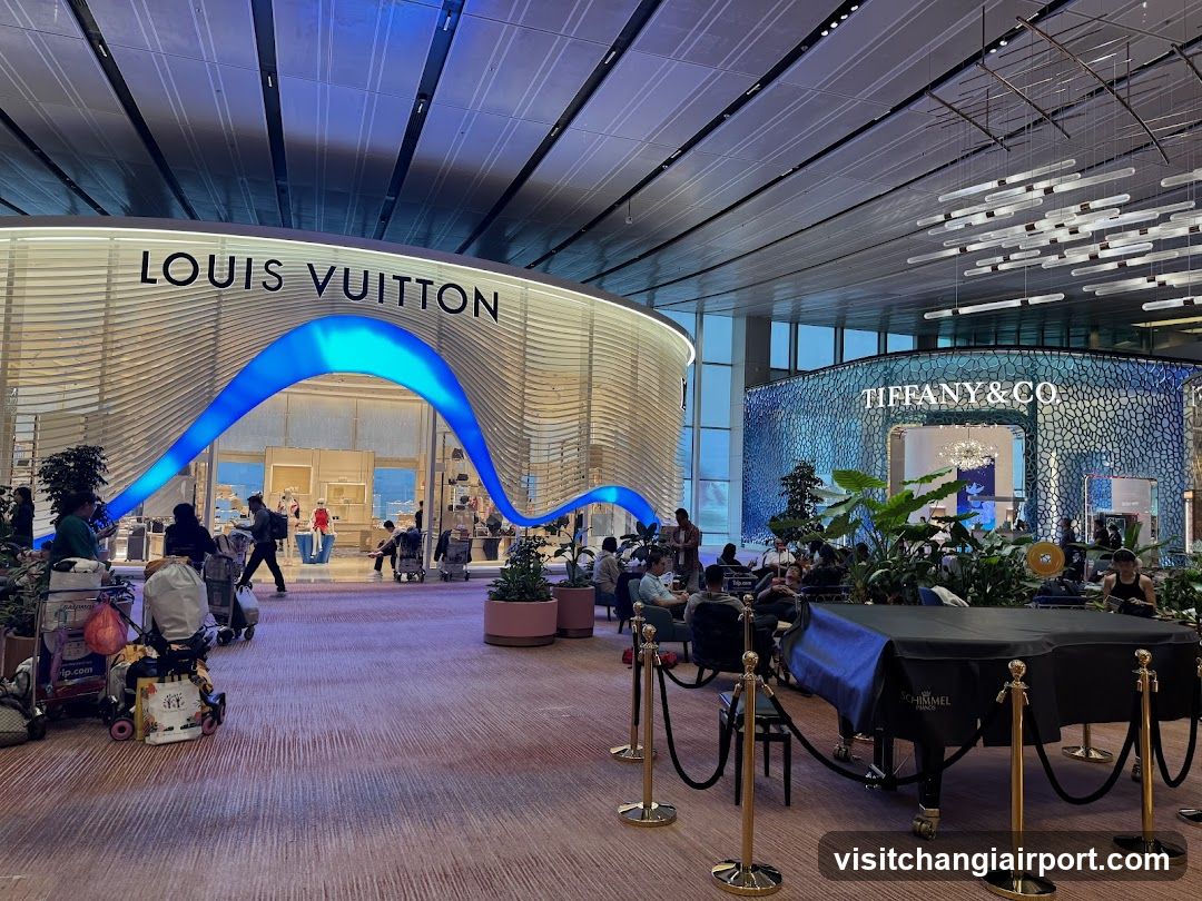 Louis Vuitton and Tiffany & Co Storefronts