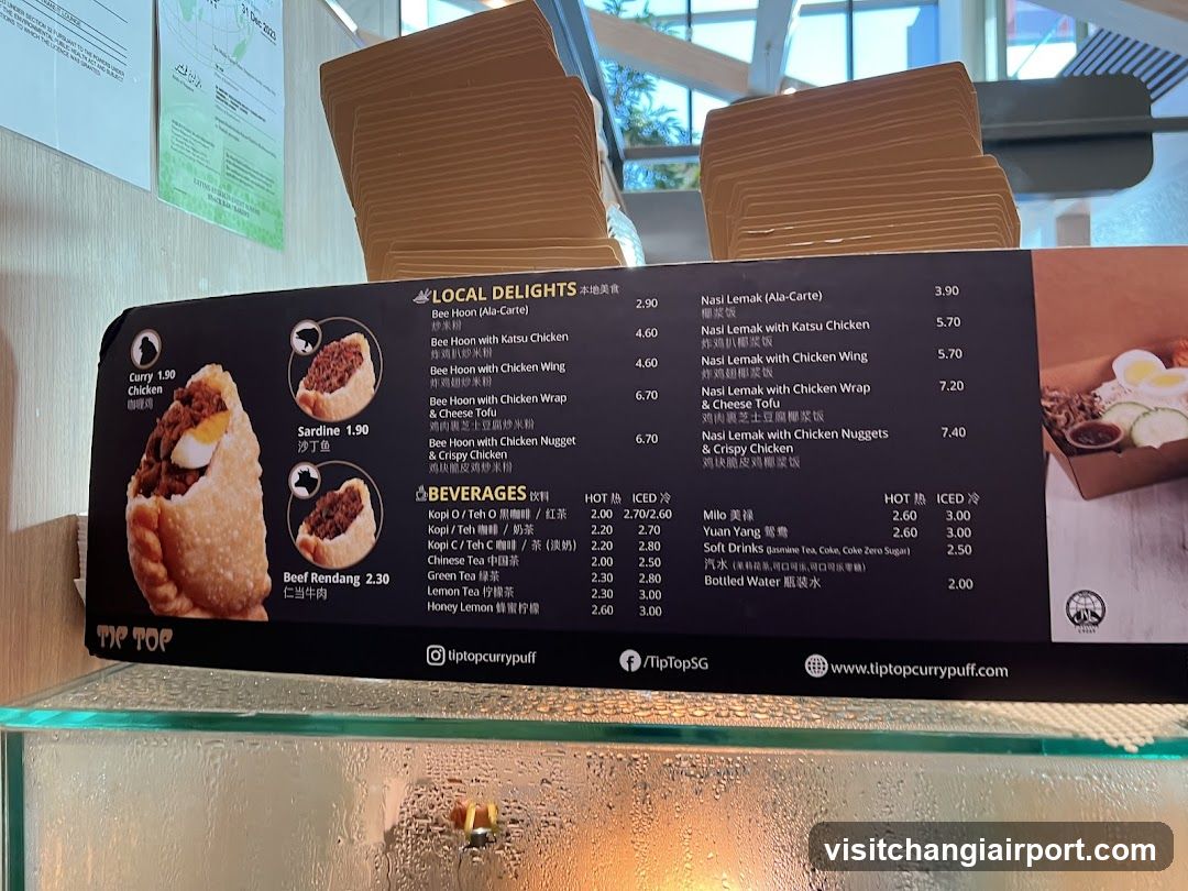 Local Delights Menu Board