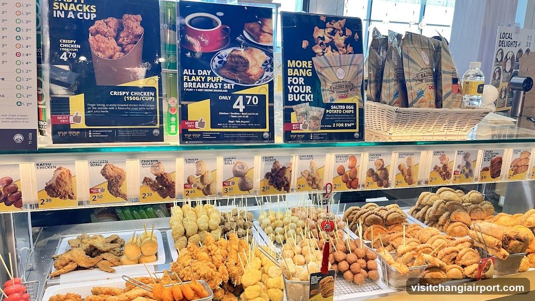 Fried Food Display Counter