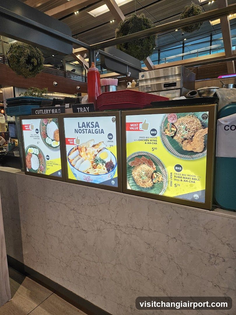Restaurant Counter Display