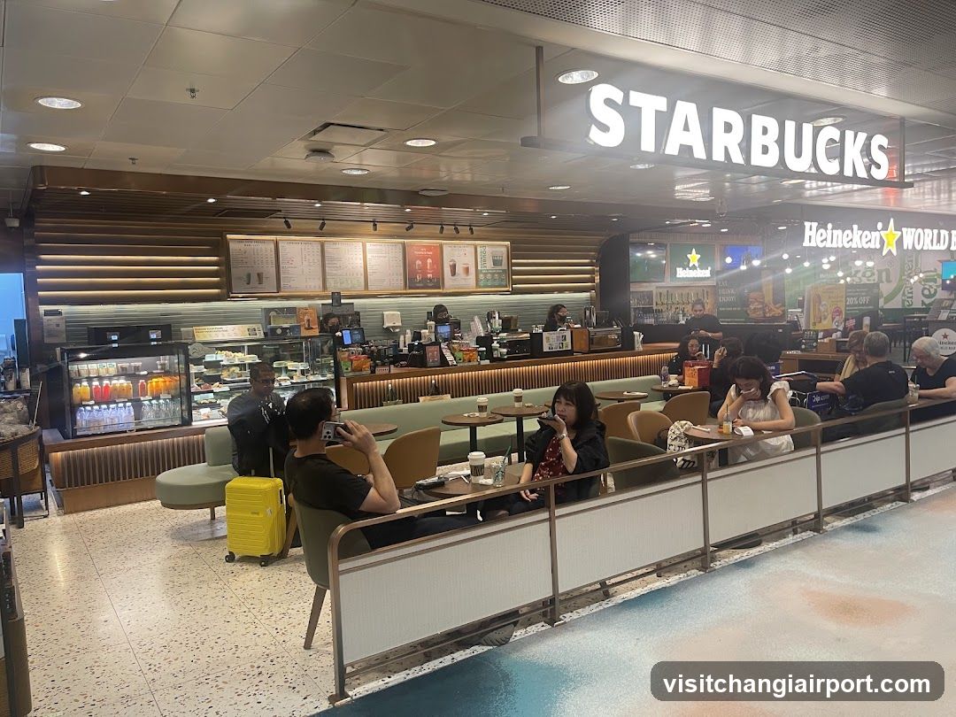 Starbucks Terminal 2 Departure Hall
