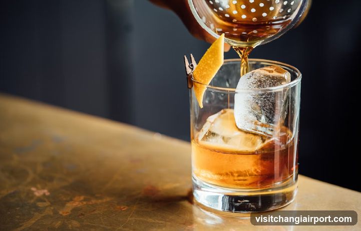 Pouring Whiskey into a Glass