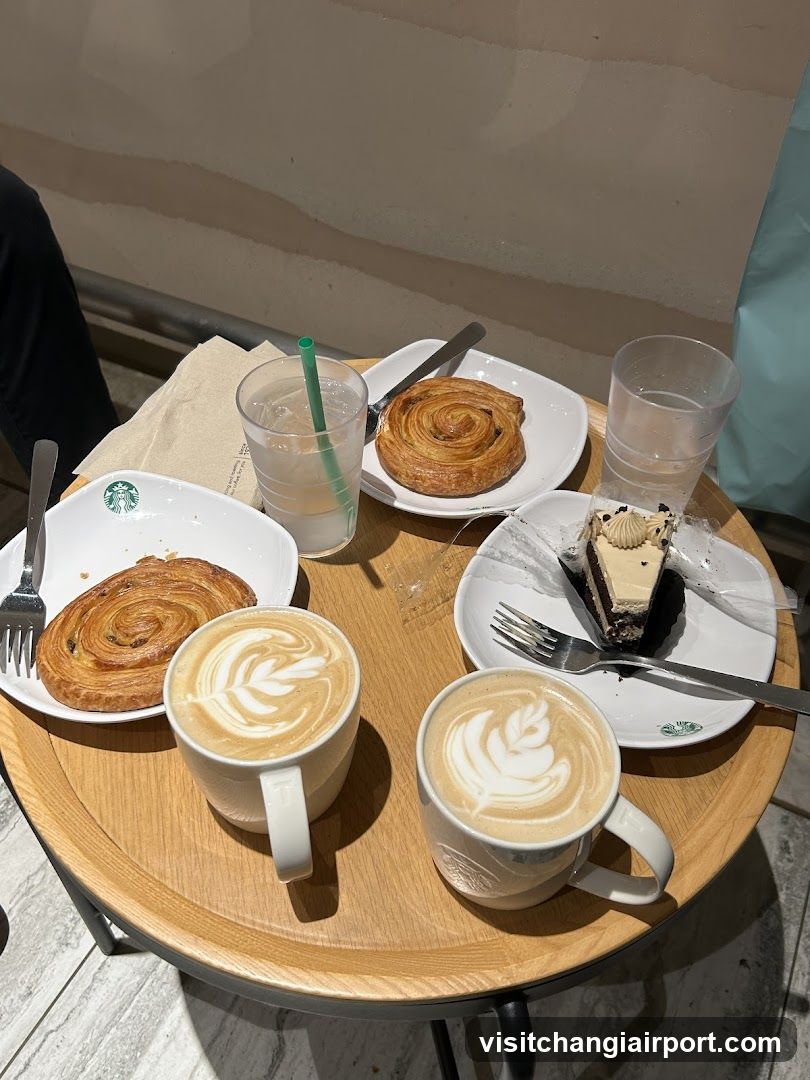 Starbucks Terminal 2 Departure Hall