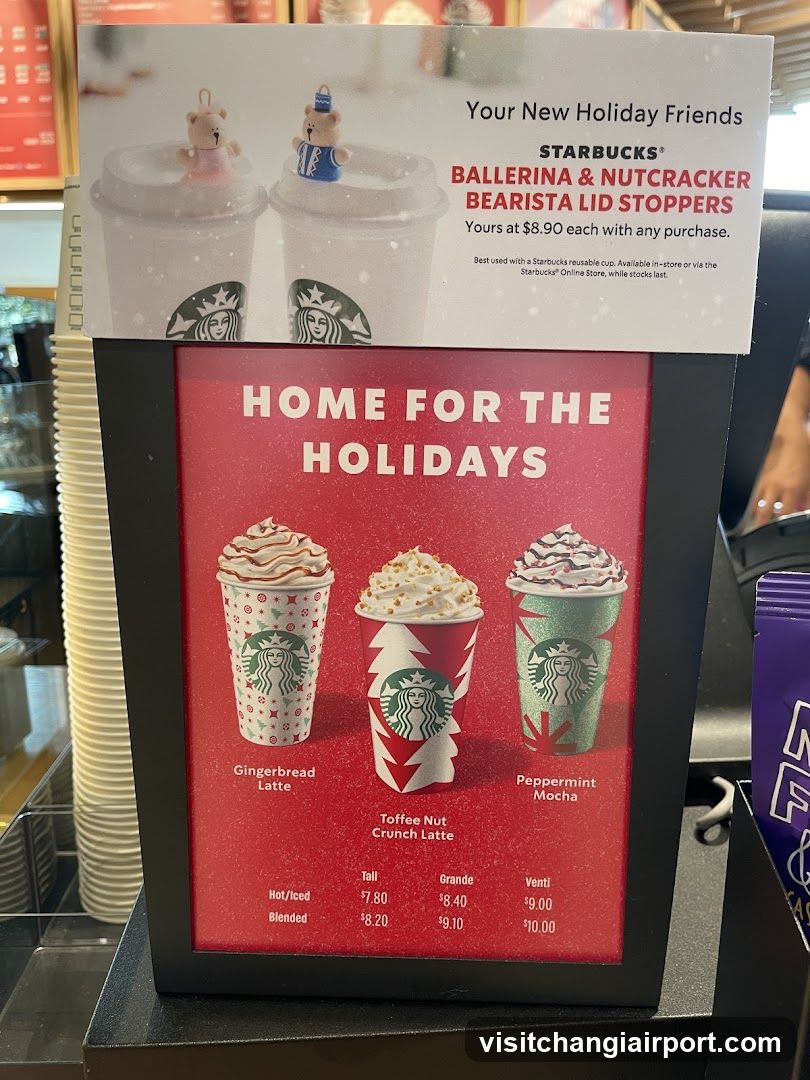 Starbucks Holiday Promotion Display