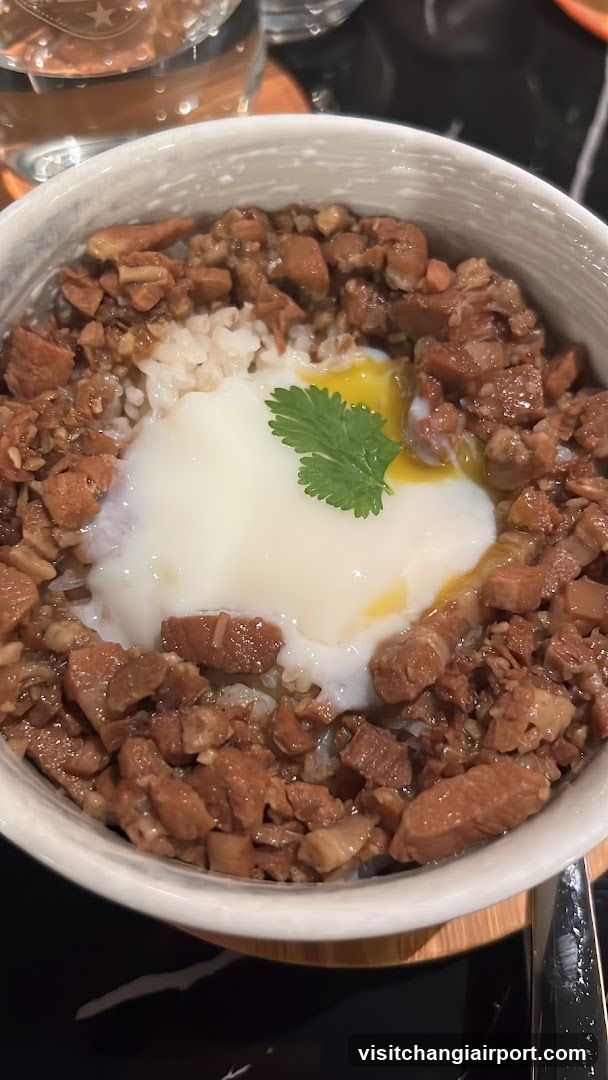 Bowl of Rice with Meat and Egg