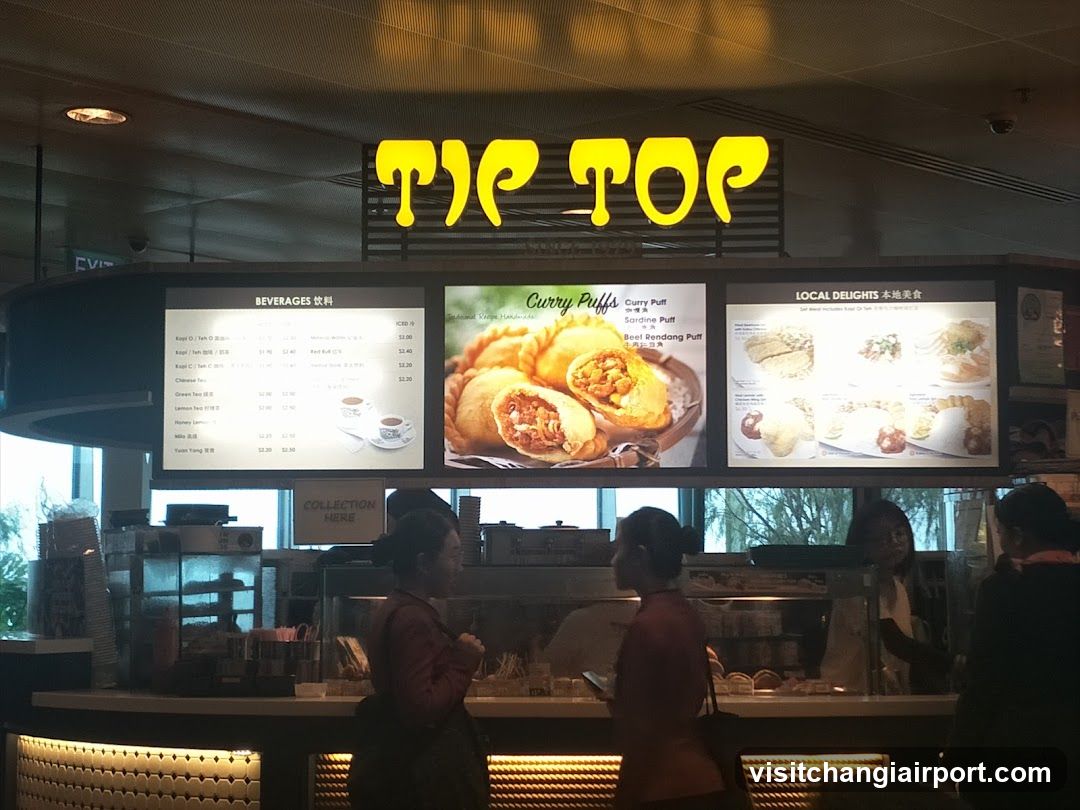 Tip Top Food Stall Interior