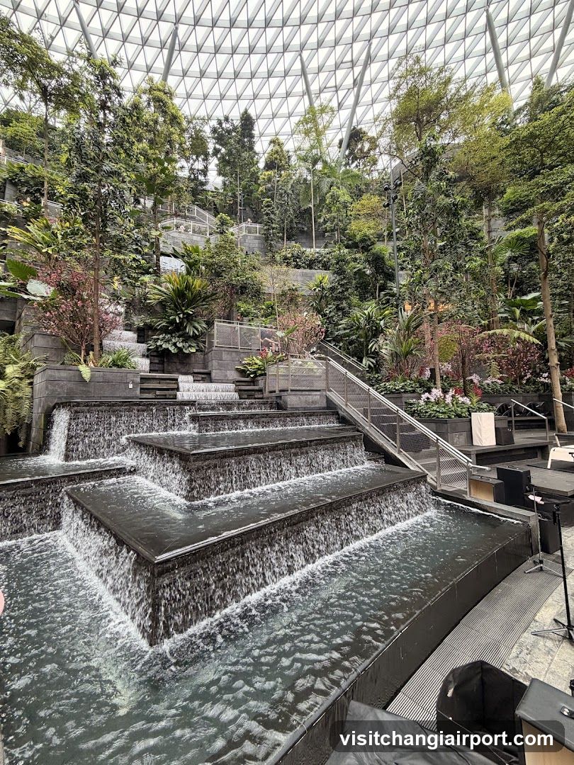 Indoor Waterfall Garden