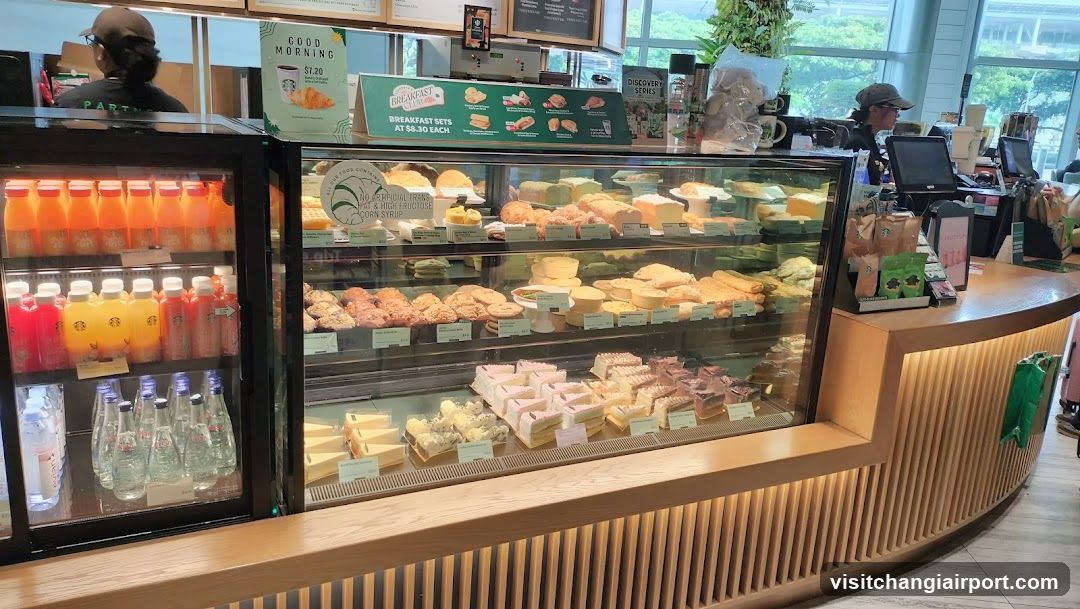 Bakery and Cafe Interior Display