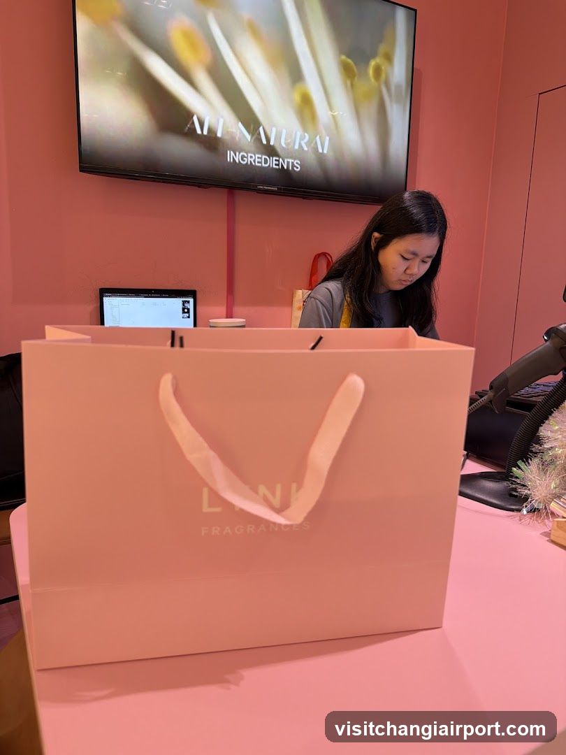 Pink Fragrance Store Interior
