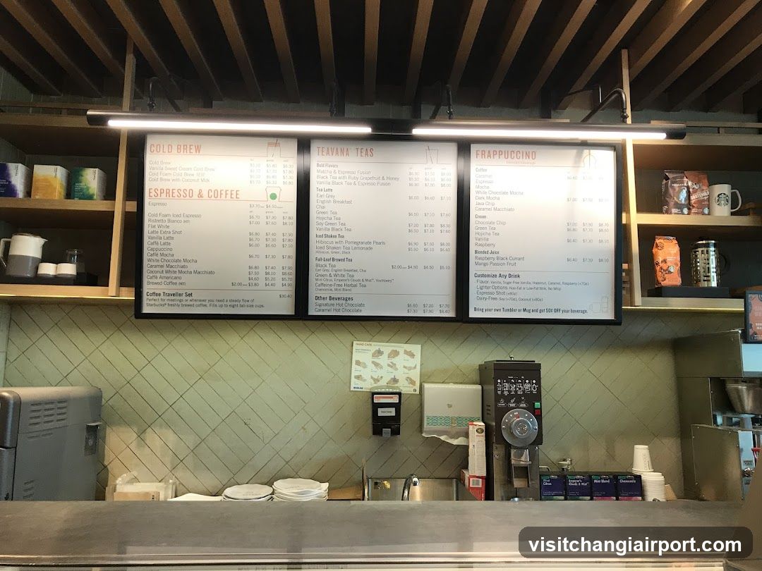 Starbucks Menu Board