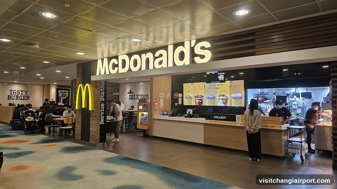 McDonald's Changi Airport Terminal 2 (T2) Transit Lounge