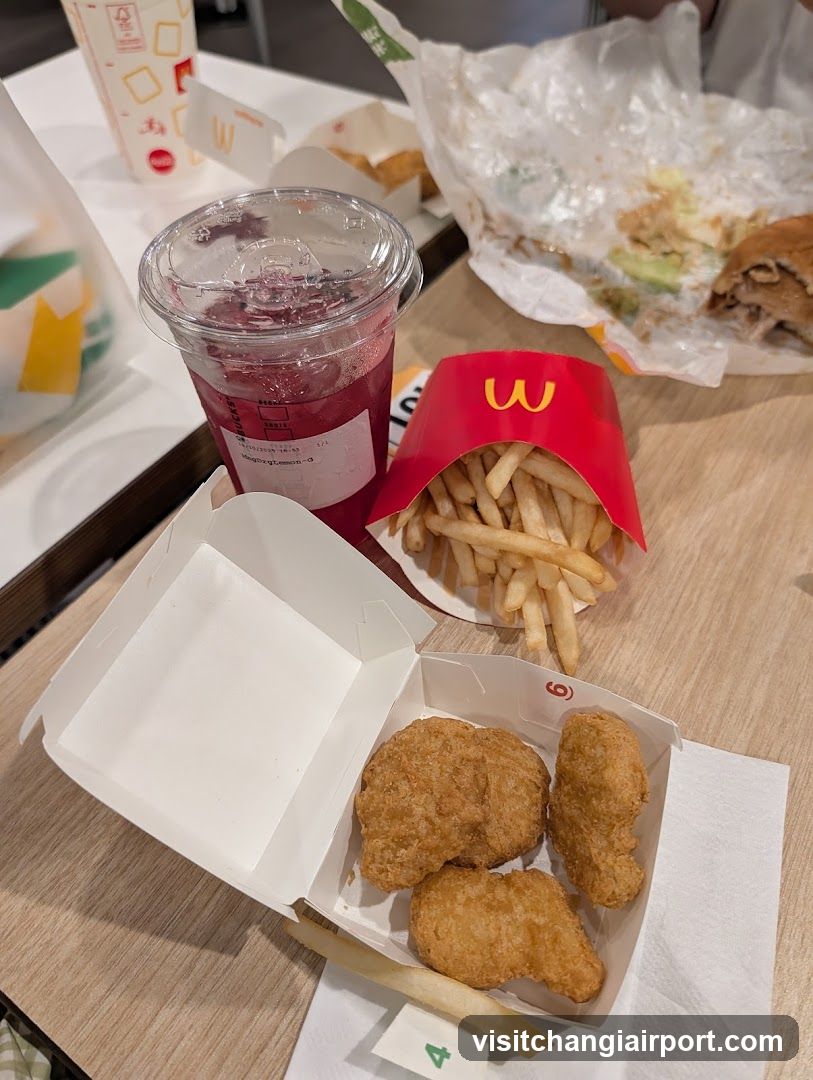 McDonald's Changi Airport Terminal 2 (T2) Transit Lounge