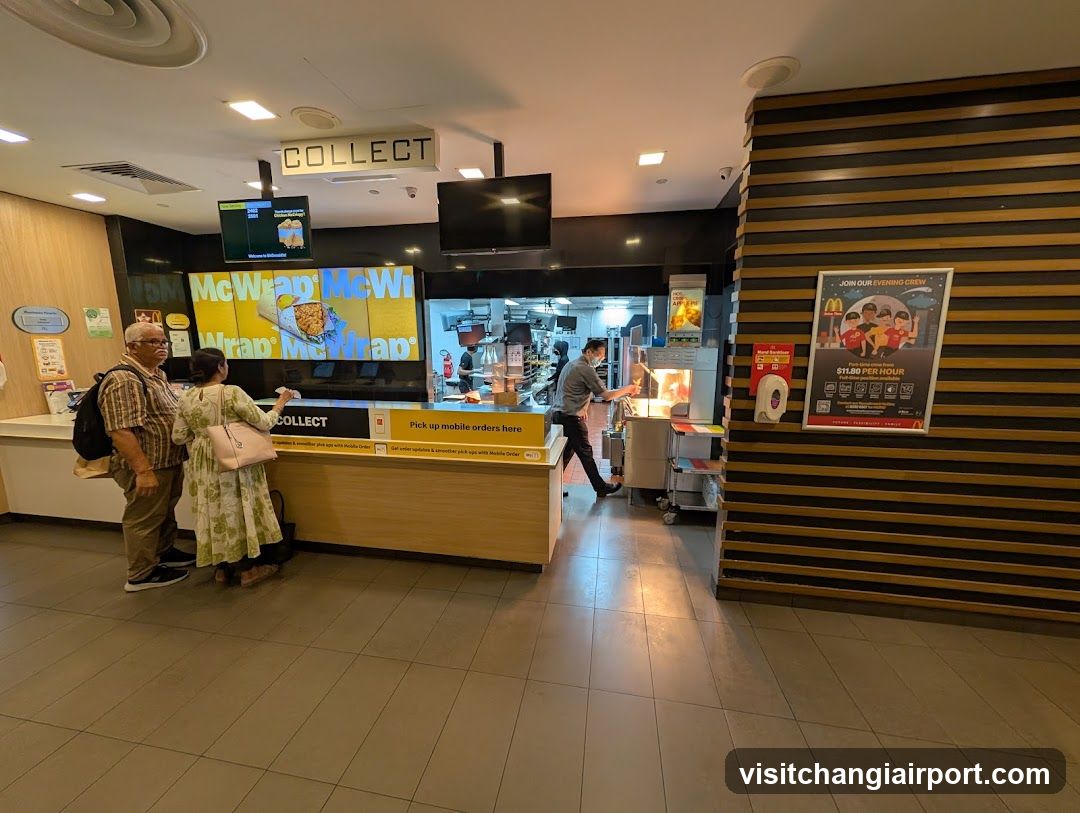 McDonald's Changi Airport Terminal 2 (T2) Transit Lounge