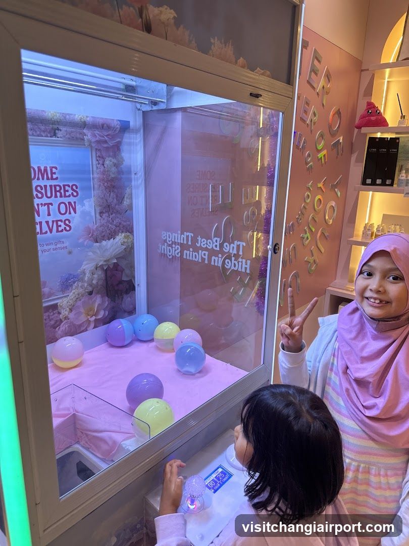 Claw Machine with Children