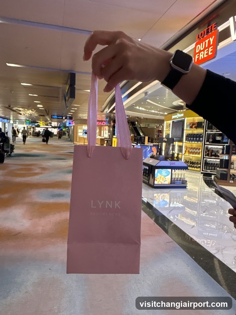 Shopping Bag at Duty Free Store