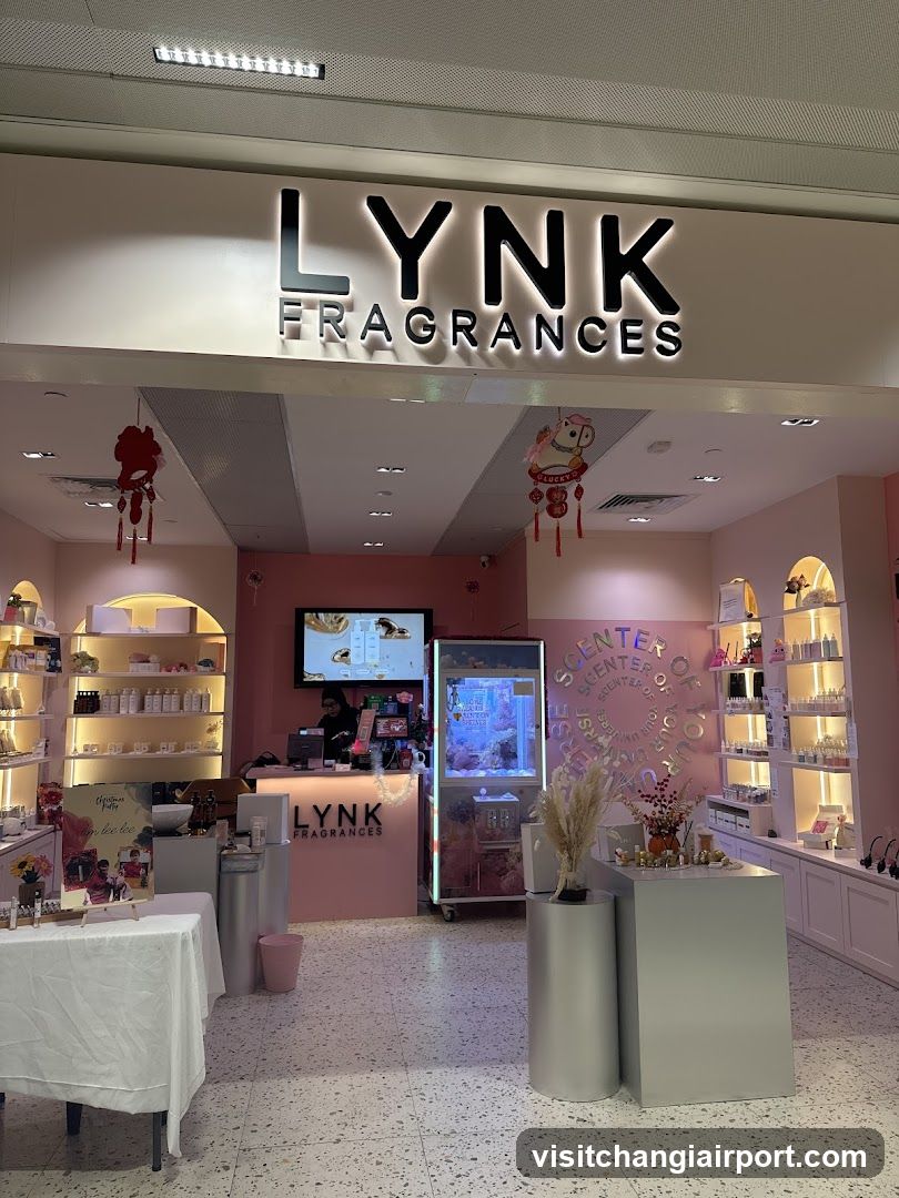 LYNK FRAGRANCES Interior View