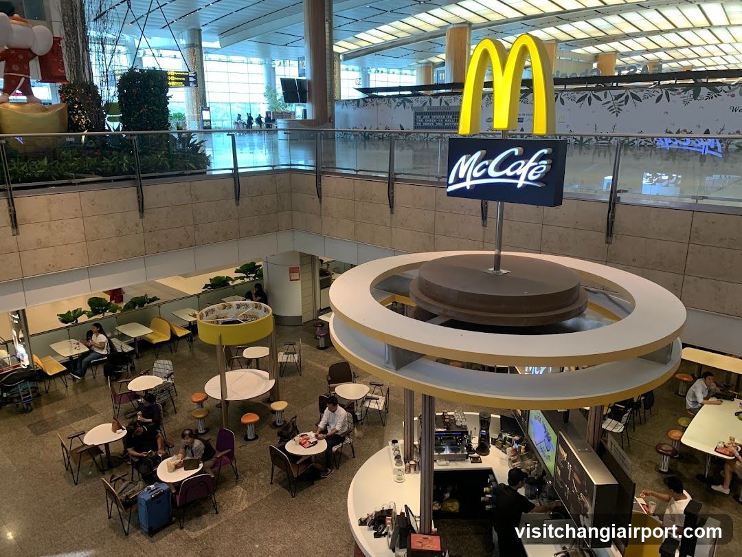 McDonald's McCafe Interior View