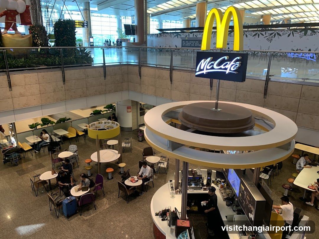 McDonald's McCafe Interior View