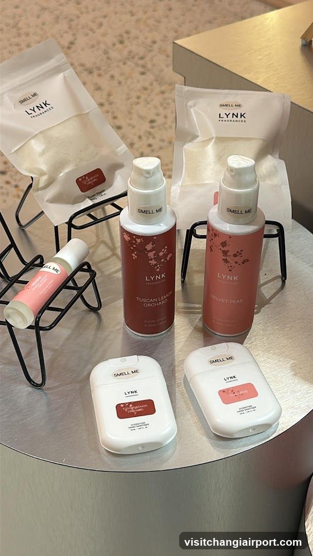 Smell Me Lynk Fragrances Display