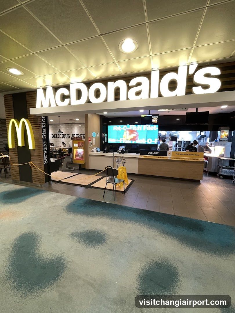 McDonald's Interior View
