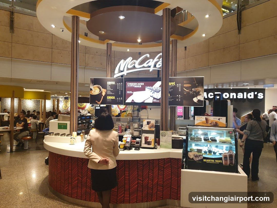 McCafe Counter Interior