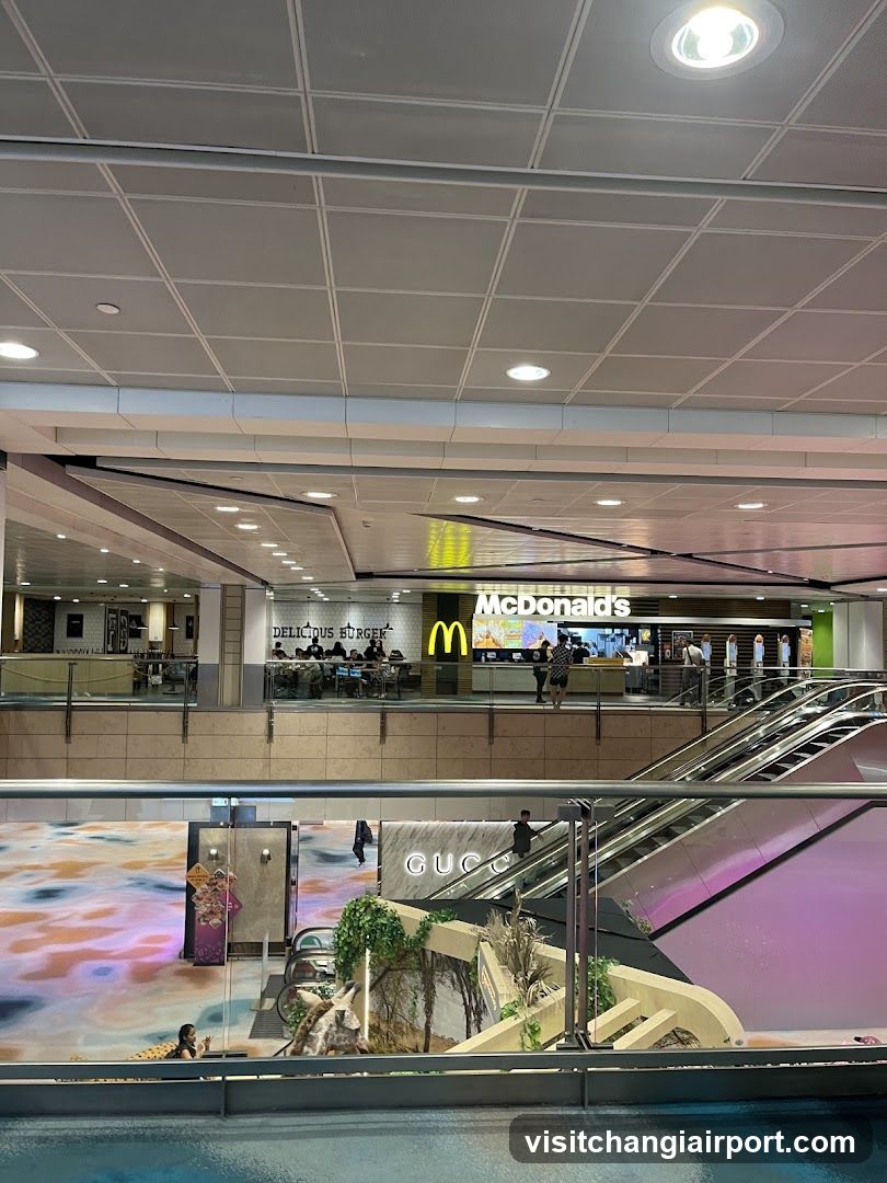 Shopping Mall Interior View