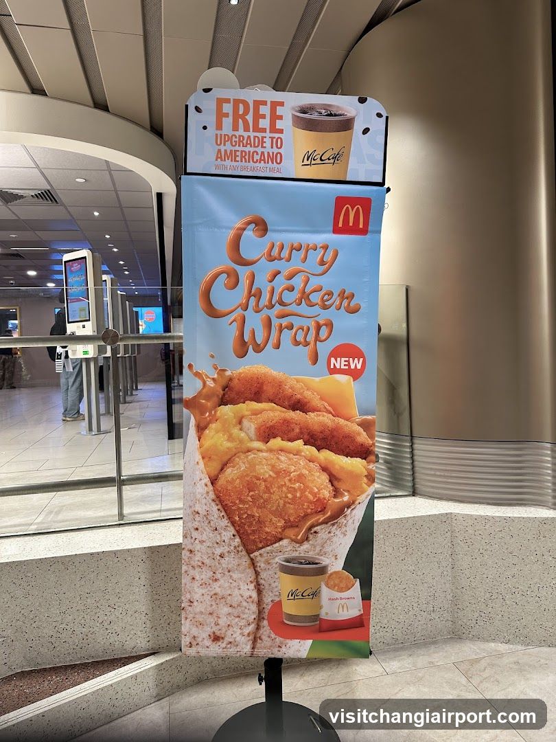 McDonald's Curry Chicken Wrap Ad