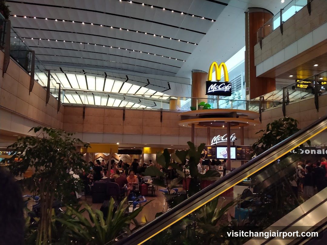 McDonald's McCafe Interior View