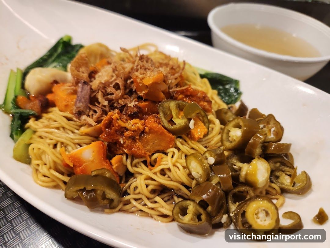 Noodle Dish with Toppings