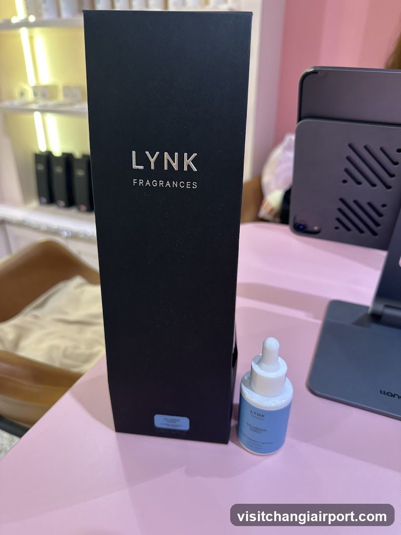 Lynk Fragrances Product Display