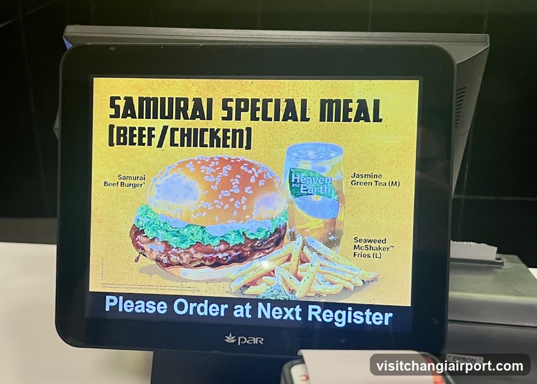 Samurai Special Meal Display