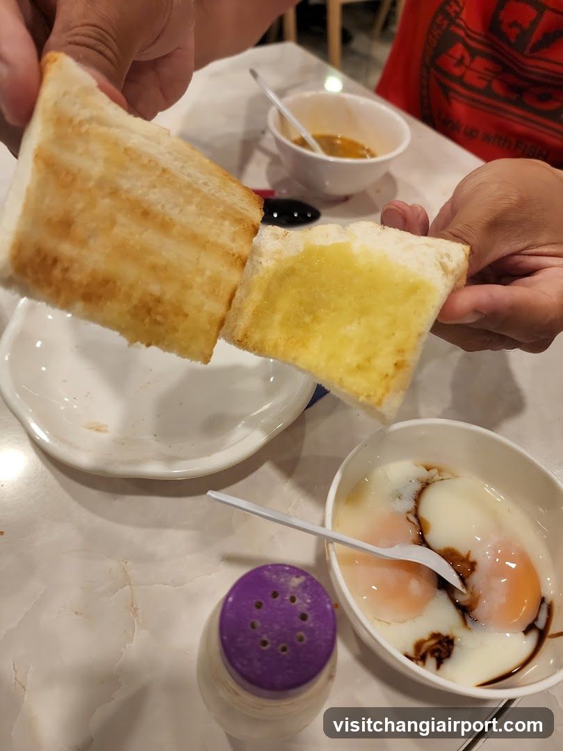 Breakfast Toast and Eggs